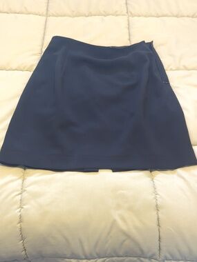 Jones New York Navy A-Line Skirt